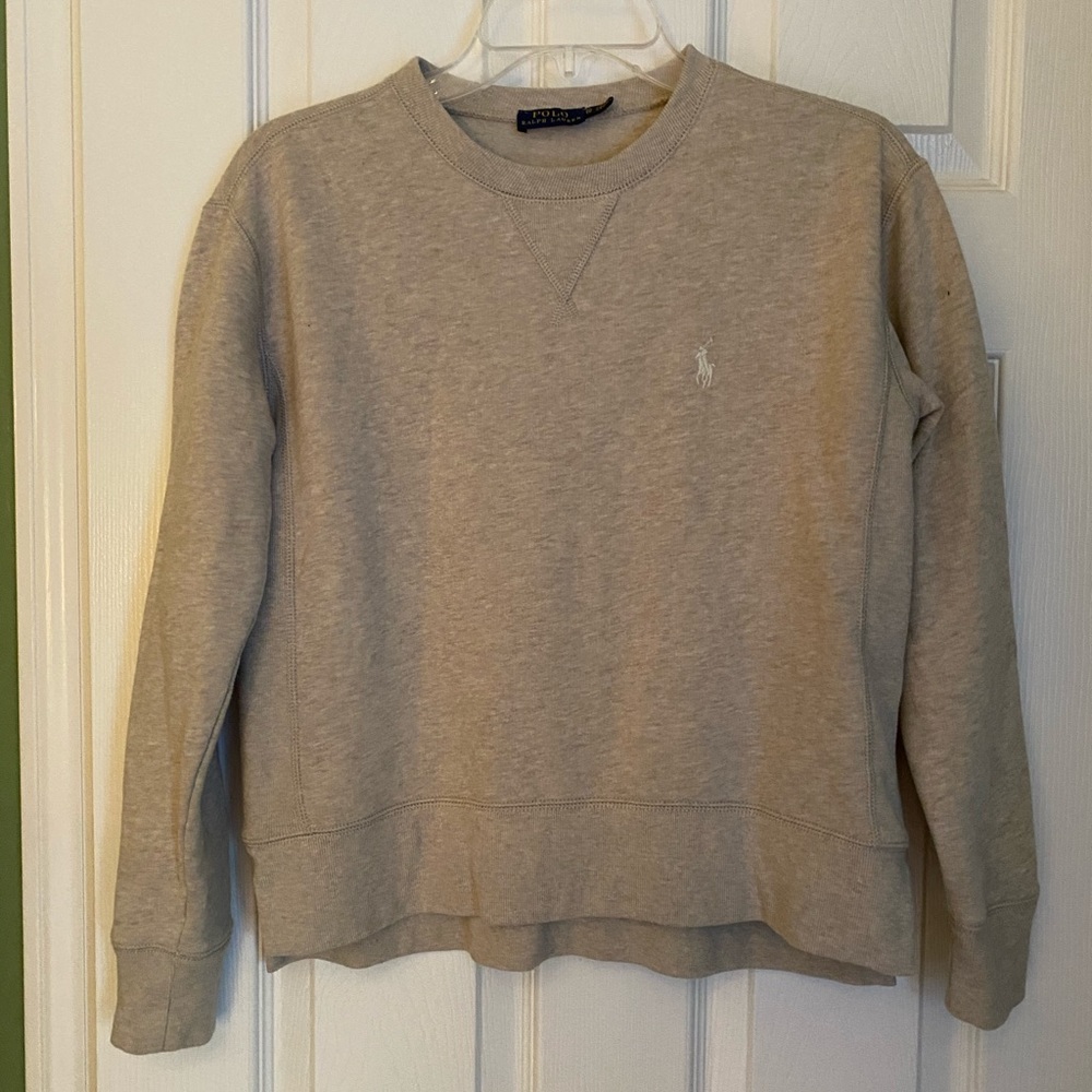 Women’s polo fleece crew neck